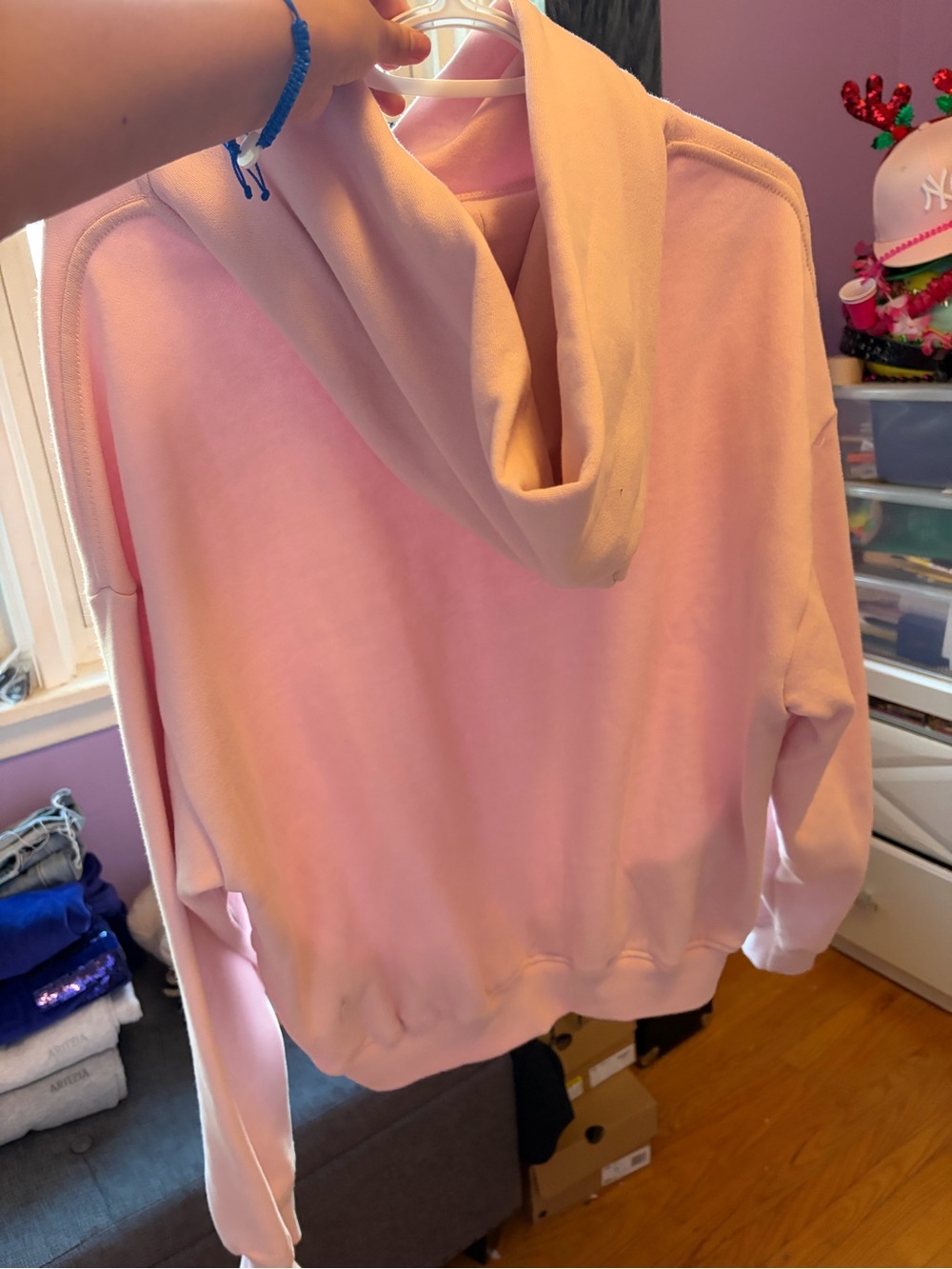 Garage pink sweatshirt - Picture 3 of 4